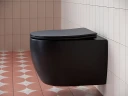 Унитаз Ceramicanova Play CN3001MB подвесной Черный матовый с сиденьем Микролифт фарфор подвесной
