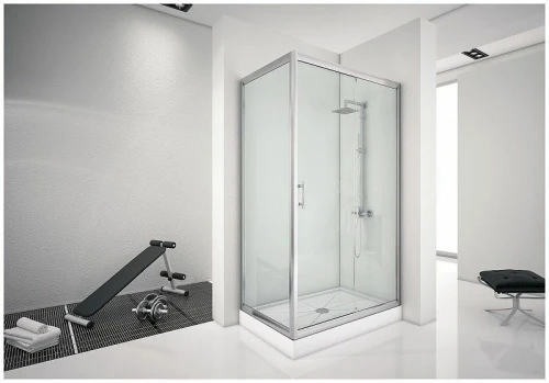 Душевой уголок Aquanet Alfa NAA1131 160х90 273607 профиль Хром стекло прозрачное