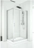 Душевой уголок Aquanet Alfa NAA1131 160х90 273607 профиль Хром стекло прозрачное