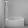 Шторка на ванну AM.PM Above 100 W9XS-100PS-150MT профиль Хром матовый стекло прозрачное
