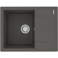 Кухонная мойка Lemark Imandra 640 9910023 Серый шелк искусственный камень (литьевой мрамор) встраиваемый