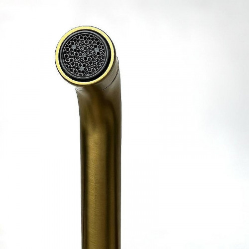 Смеситель для раковины Paini Cox Grip 7GPJ208 Золото матовое