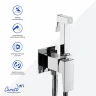 Гигиенический душ со смесителем Ceruttispa Резия (Resia) SH CT12130 12130 цвет Хром глянцевый