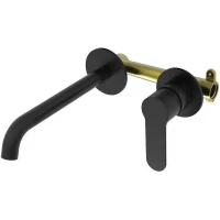 Смеситель для раковины Aquanet Passion AF300-12B 336185 Черный матовый