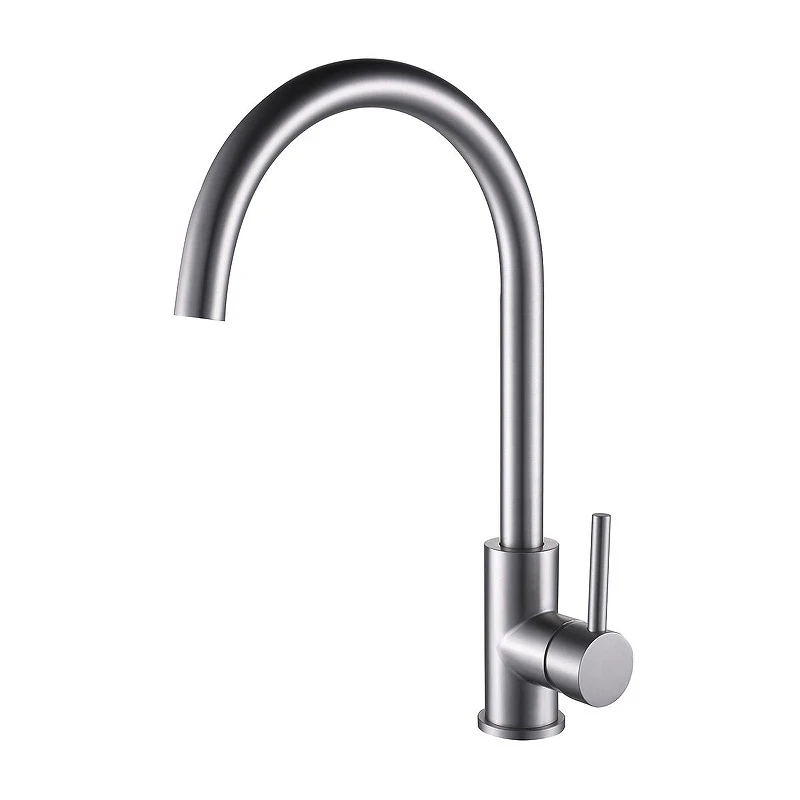 Смеситель для кухни Oliveeka KS OL-963002-BN цвет Никель матовый