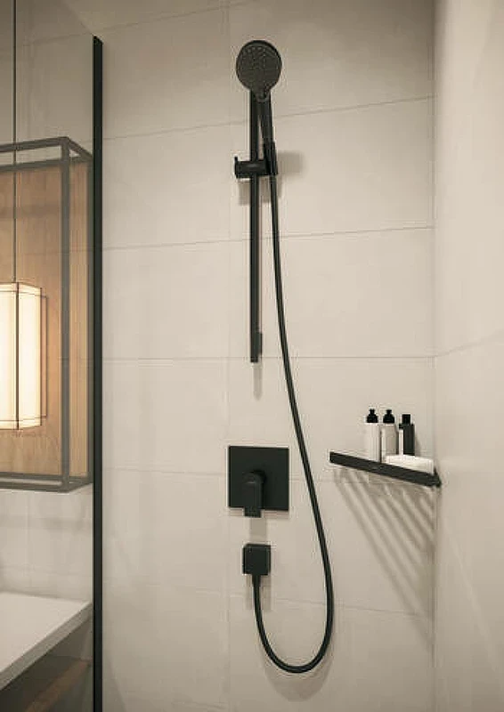 Смеситель для душа Hansgrohe Vernis Shape 71668670 Черный матовый