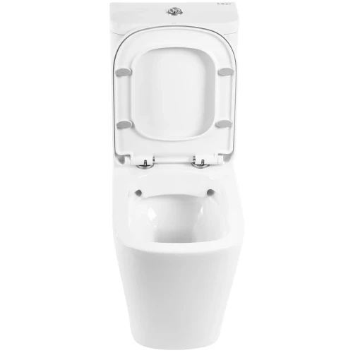 Унитаз компакт BelBagno Albano BB120CPR/BB120SC без бачка с сиденьем Микролифт фаянс напольный