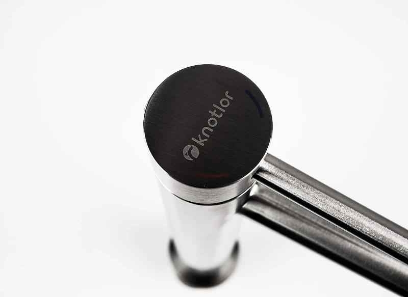 Смеситель для раковины Knotlor Eclipse SS-21 цвет Матовая сталь