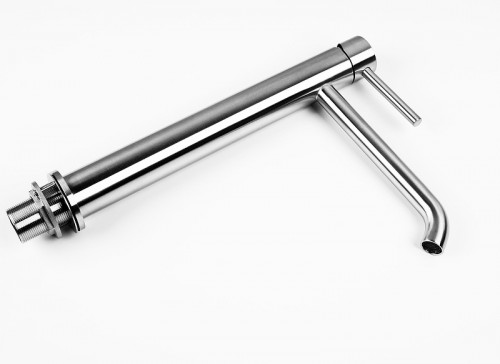 Смеситель для раковины Knotlor Eclipse SS-21 цвет Матовая сталь