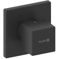 Запорный вентиль Kludi Decus 548163975 Черный матовый