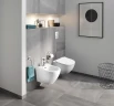 Унитаз Azario Morano AZ-450W подвесной Белый с сиденьем Микролифт фаянс подвесной