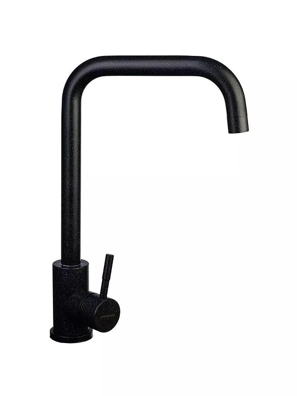 Кухонная мойка Gerhans 45 A45-22/311-11-24/W4998-4-22 со смесителем цвет Черный
