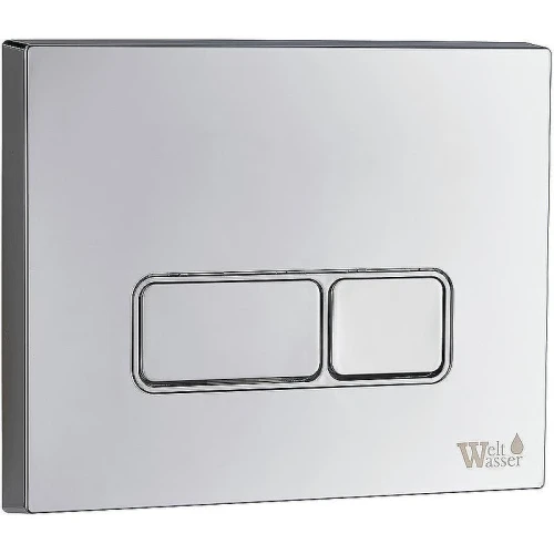 Комплект унитаза с инсталляцией WeltWasser MARBERG 410 + BAARBACH 004 GL-WT + MAR 410 SE-CR 10000006462 цвет Белый глянцевый с сиденьем Микролифт и клавишей смыва цвет Хром