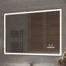 Зеркало Vigo Geometry Media Voice 100 050 с подсветкой c сенсорным выключателем и подогревом