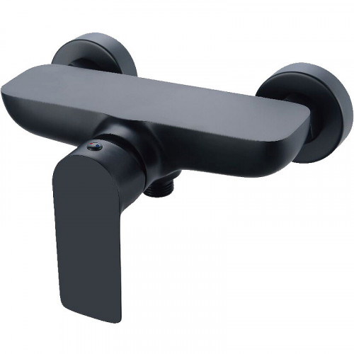 Смеситель для душа beWash Tiere BVMM1SH357 Черный матовый латунь на стену