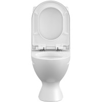 Унитаз компакт Cersanit Star 031 3/6 DPL EO 63423 с бачком и сиденьем Микролифт фарфор напольный