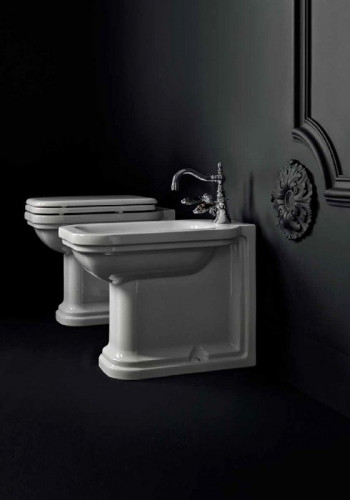 Биде Kerasan Waldorf 4121K1bi/cr*1 Белое