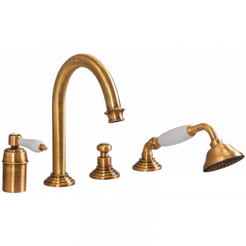 Смеситель на борт ванны Cezares Aphrodite APHRODITE-BVDM-02-Bi Бронза латунь