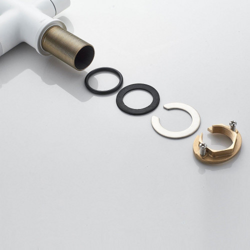 Смеситель для кухни Shevanik S228C цвет Белый