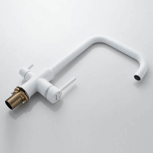 Смеситель для кухни Shevanik S228C цвет Белый