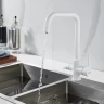 Смеситель для кухни Shevanik S228C цвет Белый