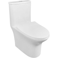 Унитаз моноблок Azario Sente AZ-8614 с бачком и сиденьем Микролифт