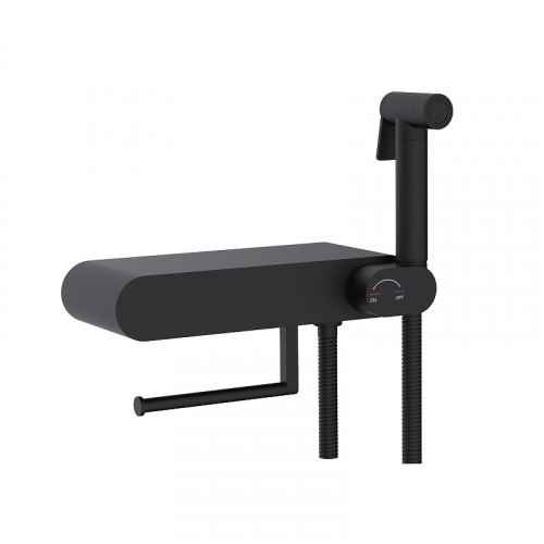 Гигиенический душ со смесителем RGW Shower Panels 581408222-04 цвет Черный