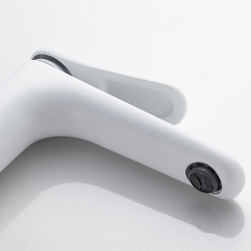 Смеситель для раковины Shevanik S4701C цвет Белый