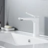 Смеситель для раковины Shevanik S4701C цвет Белый