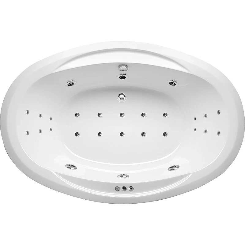 Акриловая ванна Vayer Opal 180x120 Гл000006826 без гидромассажа