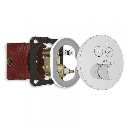 Смеситель для душа Kaiser Sano 08177 с термостатом цвет Хром