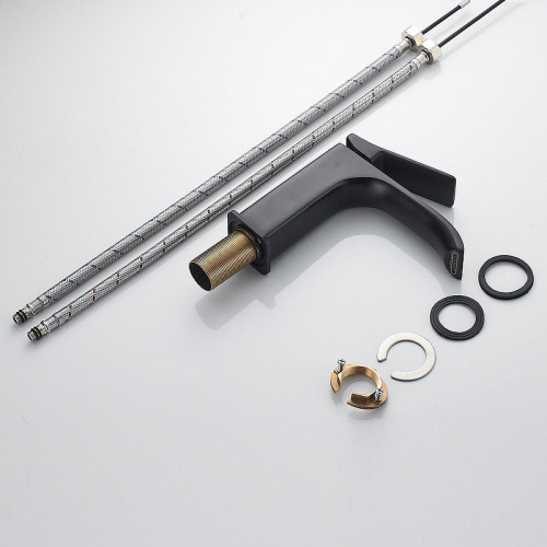 Смеситель для раковины Shevanik S4001H цвет Черный