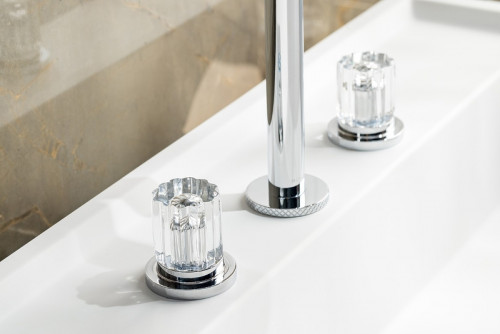 Смеситель для раковины Boheme Elegante 152-CR-EL Хром латунь