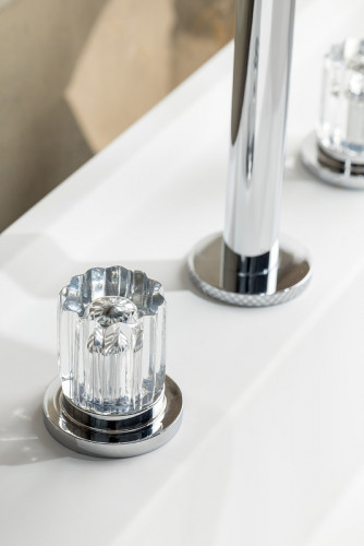 Смеситель для раковины Boheme Elegante 152-CR-EL Хром латунь