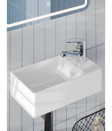 Раковина Agger 38 L ASH131375L цвет Белый глянцевый