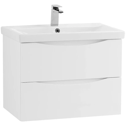 Тумба под раковину BelBagno Marino-Cer 60 MARINO-CER-600-2C-SO-BL-P подвесная Bianco Lucido МДФ / ЛДСП