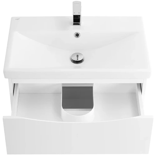 Тумба под раковину BelBagno Marino-Cer 60 MARINO-CER-600-2C-SO-BL-P подвесная Bianco Lucido МДФ / ЛДСП