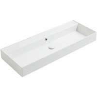 Раковина Simas Agile 121 AG121 bi*0 Белая фаянс подвесная, накладная