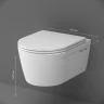 Унитаз AM.PM Func C8F1700SC подвесной с сиденьем Микролифт фарфор подвесной