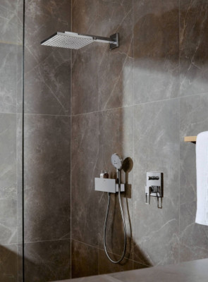 Верхний душ Hansgrohe Raindance E 26238700 Белый матовый на стену