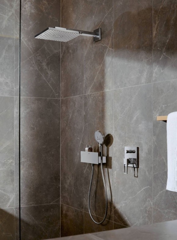 Верхний душ Hansgrohe Raindance E 26238700 Белый матовый на стену