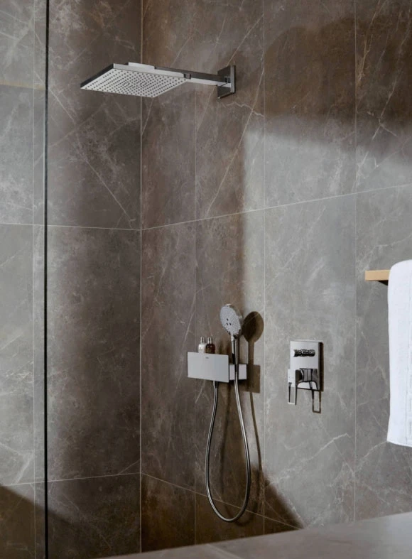 Верхний душ Hansgrohe Raindance E 26238700 Белый матовый на стену