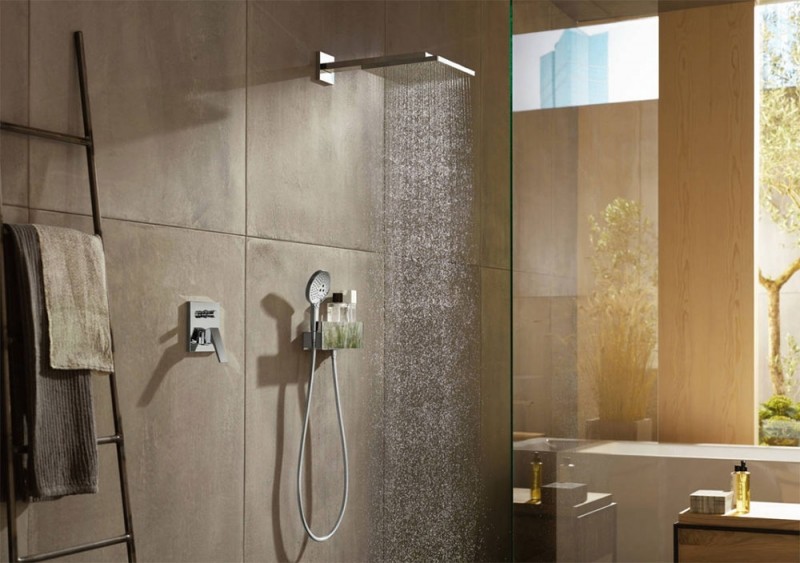Верхний душ Hansgrohe Raindance E 26238700 Белый матовый на стену