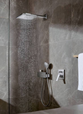Верхний душ Hansgrohe Raindance E 26238700 Белый матовый на стену