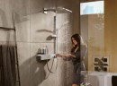 Верхний душ Hansgrohe Raindance E 26238700 Белый матовый на стену