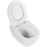 Комплект унитаза Cezares Stylus-Tor CZR-6601-TH-TOR/CZR2316SC с инсталляцией BelBagno BB002-80/BB005-PR-CHROME с сиденьем Микролифт и клавишей смыва Хром глянцевый фаянс подвесной