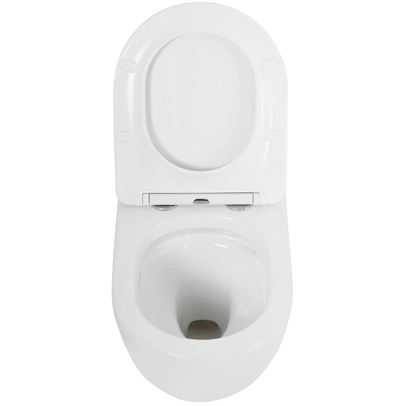 Комплект унитаза Cezares Stylus-Tor CZR-6601-TH-TOR/CZR2316SC с инсталляцией BelBagno BB002-80/BB005-PR-CHROME с сиденьем Микролифт и клавишей смыва Хром глянцевый фаянс подвесной