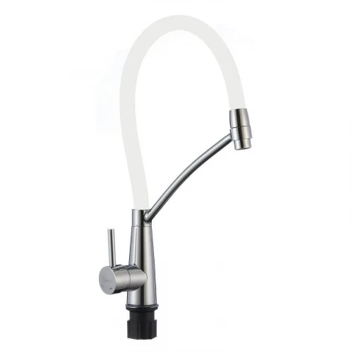 Смеситель для кухни Fmark FS8255A-02 цвет Хром Белый