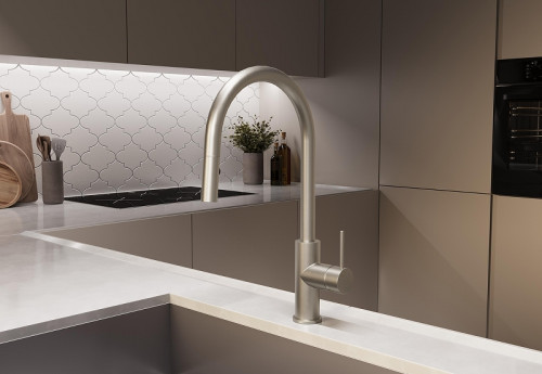 Смеситель для кухни Vincea VKF-2C1BN цвет Брашированный никель