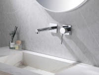 Смеситель для раковины Abber Emotion AF8812 Хром латунь встраиваемый